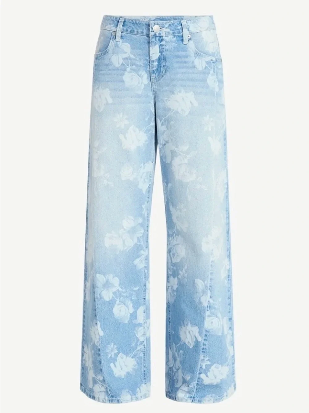 No Boundaries Extra Baggy Jeans 32” inseam size 0 NWT - Picture 1 of 10